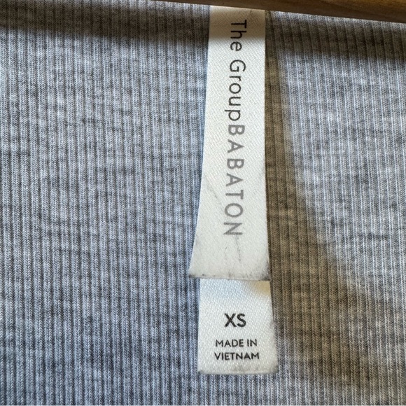 The group Babaton Aritzia Luxe Lounge Temptation long stretchy maxi dress - Picture 7 of 8